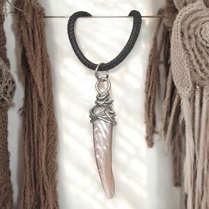 5 For $25💫Nautical Spear Sea Shell Pendant Necklace